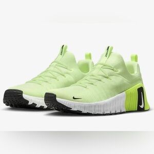 Nike Free Metcon 6 Men's Shoes Barely Volt White Black size 10 (new without box)